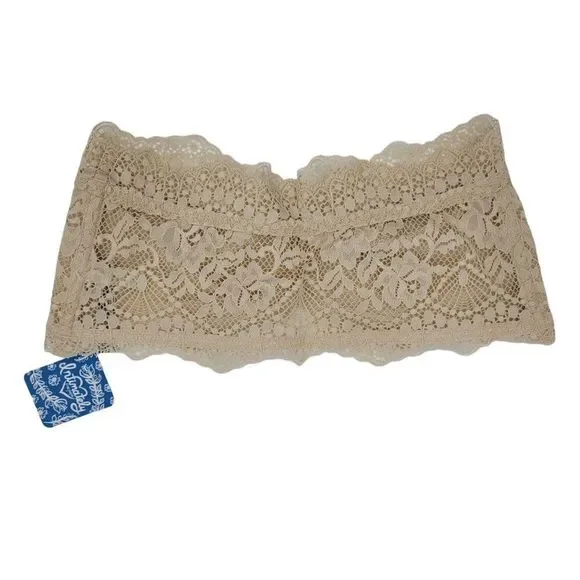 Free People Lacey Looks Bandeau OB1210880 Revolve FREE-WI466 Nude Sz XS - Picture 5 of 7